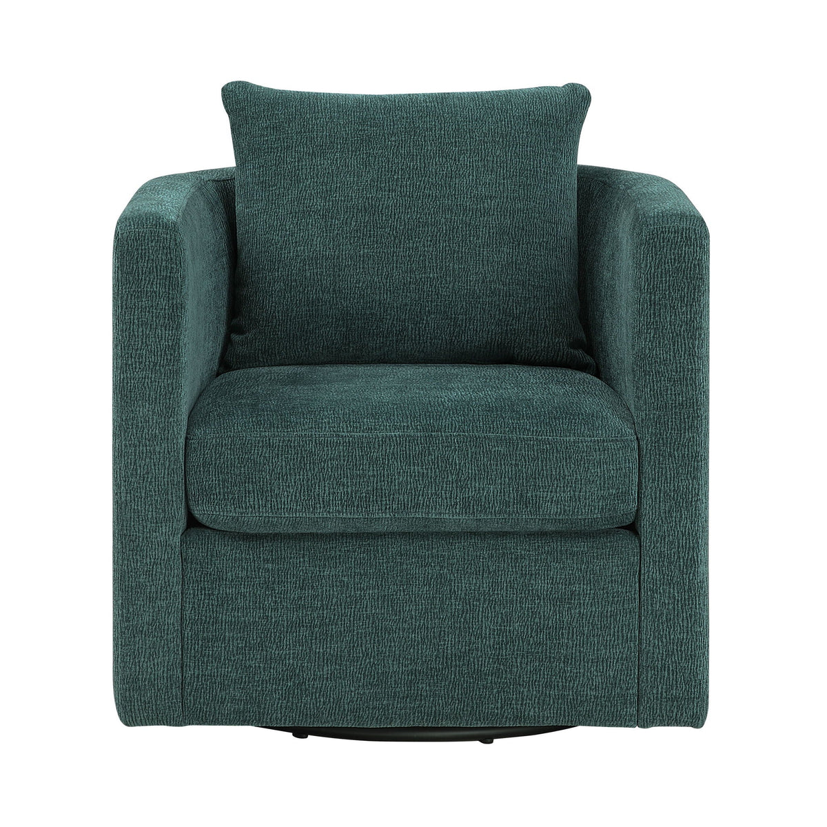 Sutton - Swivel Barrel Chair - Peacock, photo 6 of 13