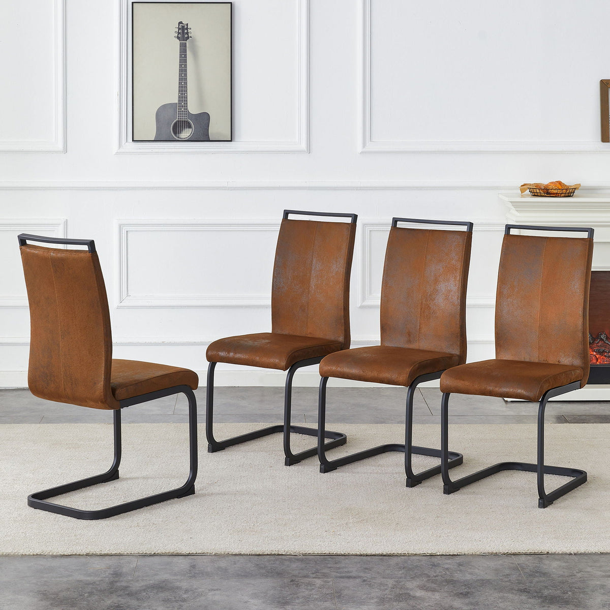 Dining Chairs With Ergonomic Backrest, photo 3 of 10