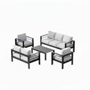 Outdoor Patio Set, All-Weather With Thick Cushions by HouseOfZazla