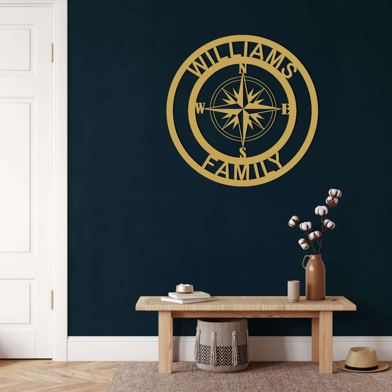 Compass Monogram