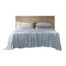 4-Piece Queen Stretch Jersey Sheet Set,Blue by Montret