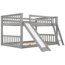 Bunk Bed & Convertible Slide And Ladder by Unique Piece Furniture