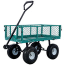 Heavy Duty Steel Garden Cart With Mesh Sides by HouseOfZazla