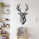 Geometric Deer Head