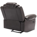 Home Theater Seating Manual Recliner Chair With Led Light Strip For Living Room by HouseOfZazla