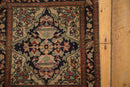 RESERVED 1.5x2 Antique Farahan Sarouk Square Bag Face Rug Mat