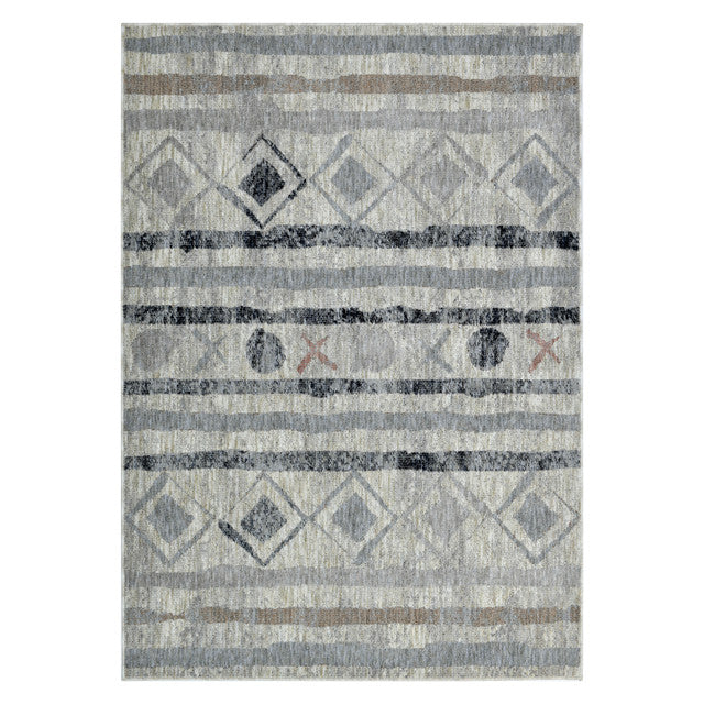 Sussex Home Novelty Collection Area Rug, Extra Soft and Comfy Carpet, Area Rugs for Living Room Rug, Indoor Rug, Cream&Light Gray