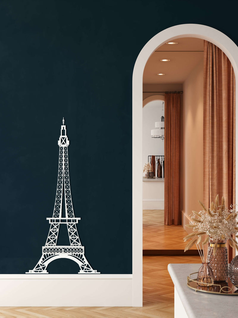 Eiffel Tower Metal Wall Art