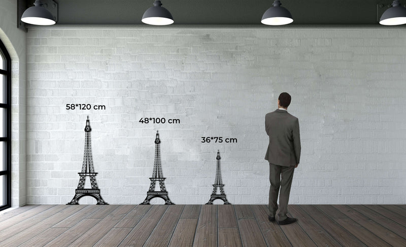 Eiffel Tower Metal Wall Art