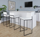 Fuji - Contemporary High Back Barstool Elegant Design