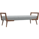 Cora - Bench - Gray by HouseOfZazla