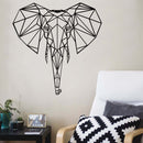 Geometric Elephant Head