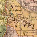 Vintage Map of Washington 1909