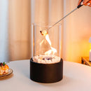 10.5 Inch High Portable Tabletop Fireplace for Ange Dimba by JHY DESIGN