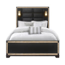 Lively - Bed With Lamps, Elegant Design