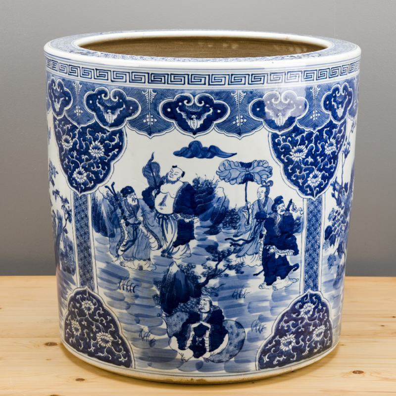 Lovecup Blue and White Porcelain Pot L572