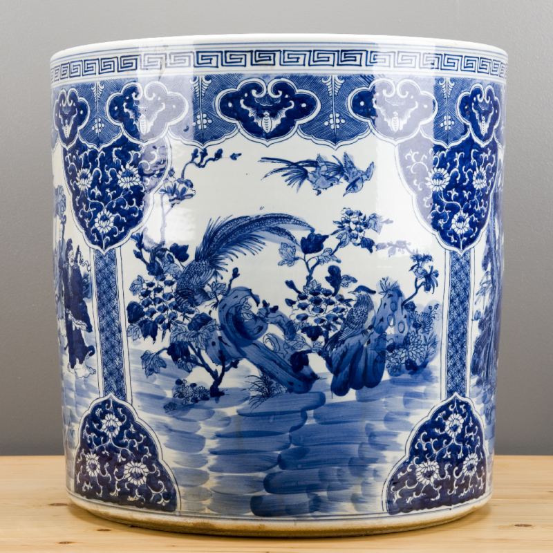 Lovecup Blue and White Porcelain Pot L572