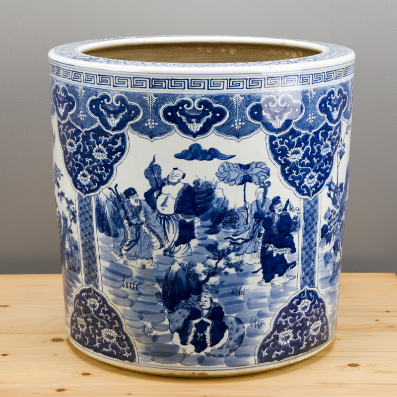 Lovecup Blue and White Porcelain Pot L572