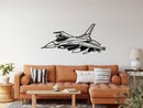 Fighter Jet Metal Wall Art