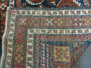 3' 7" X 14' Antique Handmade Caucasian Wool Rug Carpet Nice