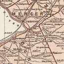 Vintage Map of New Jersey 1842
