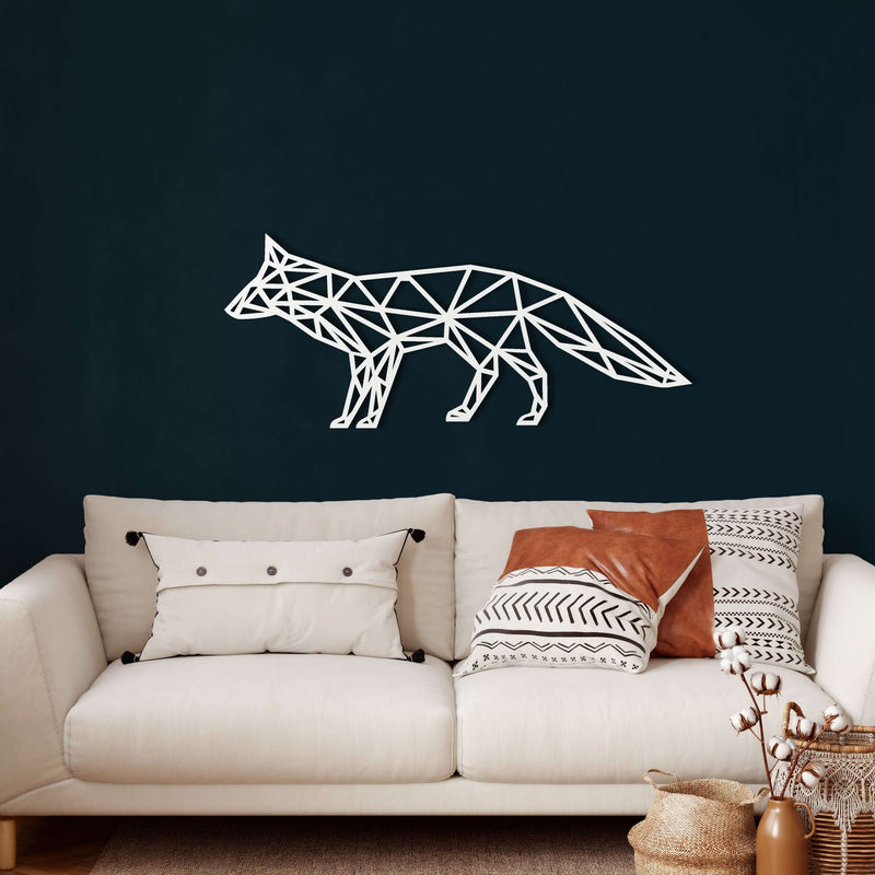 Fox Metal Wall Art