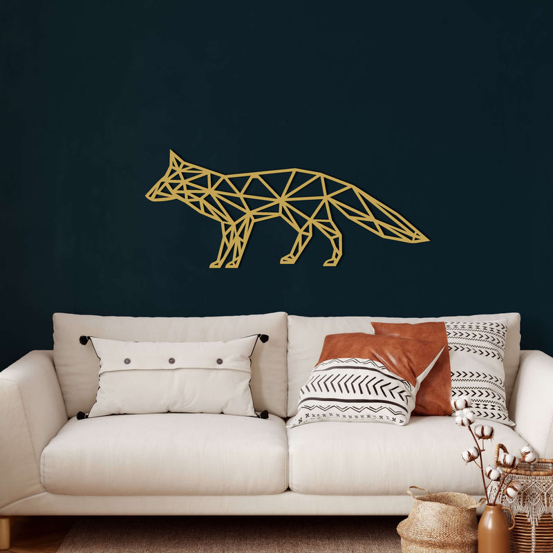 Fox Metal Wall Art