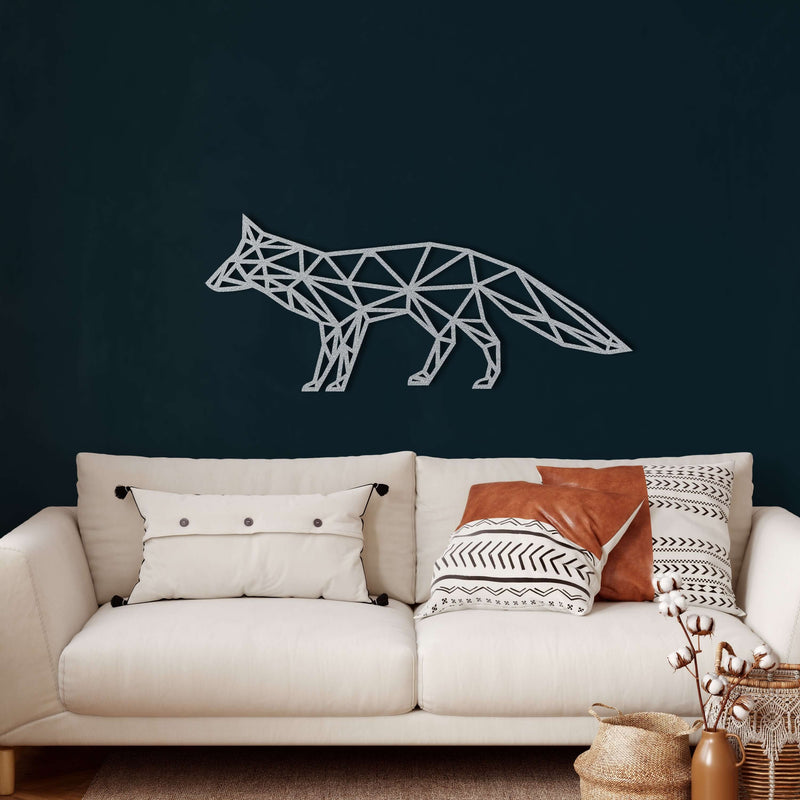 Fox Metal Wall Art
