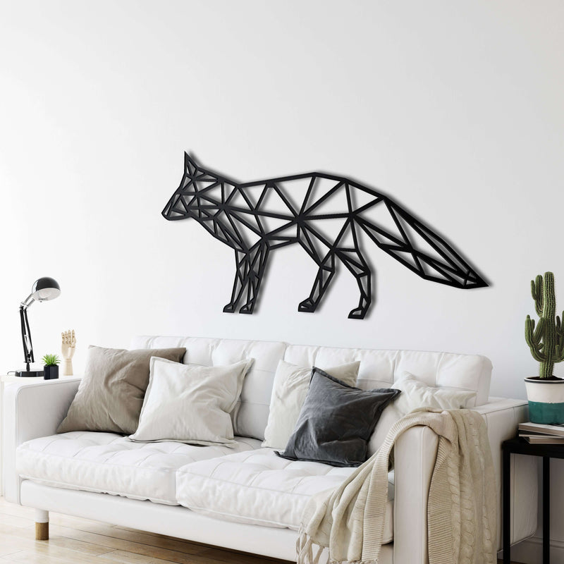 Fox Metal Wall Art
