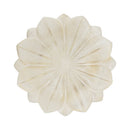 11.8x11.8x2.8" Flower Decorative Bowl, Hand-finished Lotus Bloom