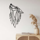 Wolf Head Metal Wall Art