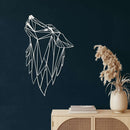 Wolf Head Metal Wall Art