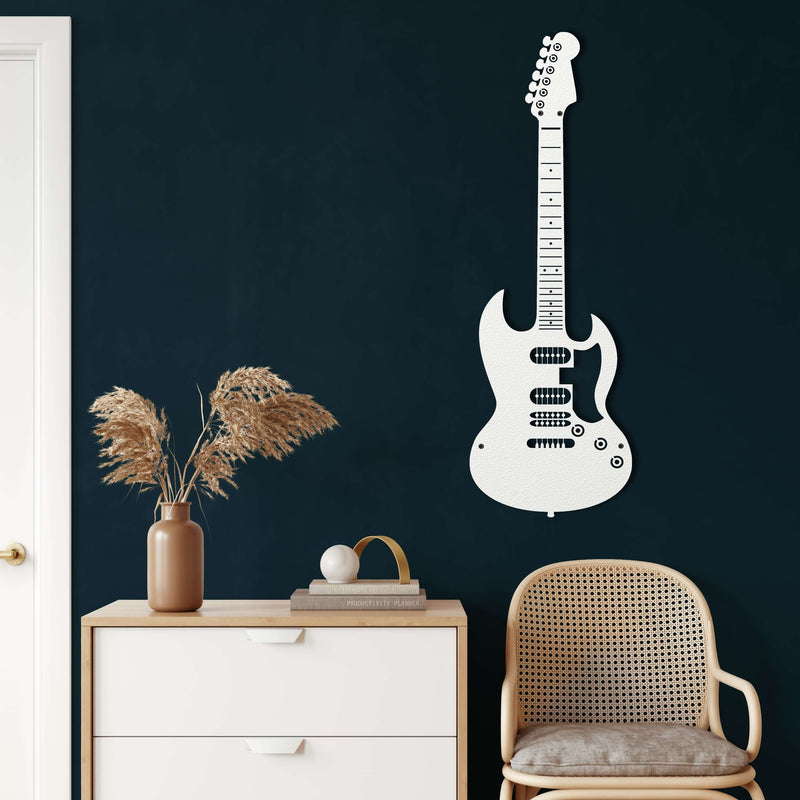 Guitar Metal Wall Art