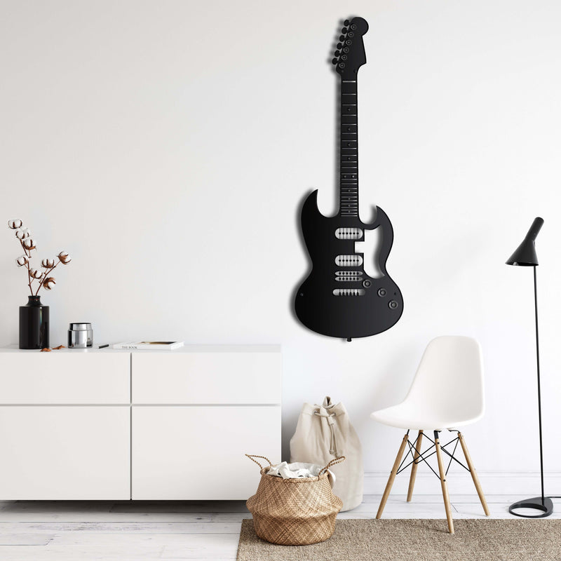 Guitar Metal Wall Art