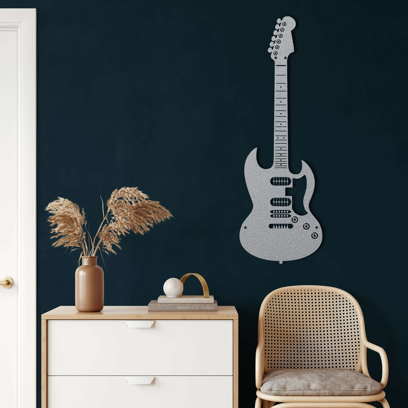 Guitar Metal Wall Art