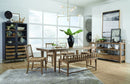 Lindon - Dining Side Chair With Paper Cord Seat (Set of 2) - Light Brown