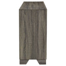 Funston - 6 Drawer Dresser Cabinet - Brown Oak by HouseOfZazla