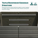 200 Gallon Plastic Deck Box with Lock and Waterproof Lid by HouseOfZazla