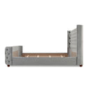 Brooklyn - Tufted Panel Bed Headboard And Footboard Set by HouseOfZazla