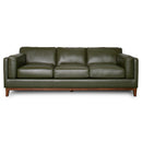 Raleigh Sustainable Wood 3-Seater Top Grain Genuine Leather Sofa
