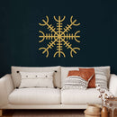 Helm of Awe Metal Wall Art