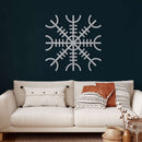 Helm of Awe Metal Wall Art