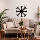 Helm of Awe Metal Wall Art