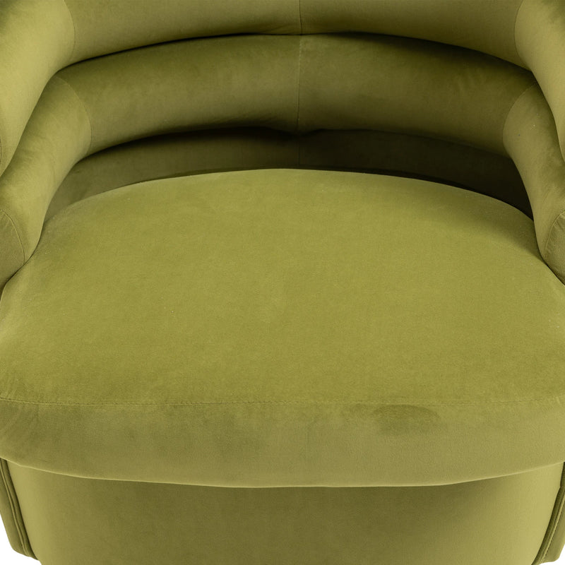 Swivel Barrel Chair, Comfy Round Accent Chair with storage for Living Room, 360 Degree Swivel Barrel Club Chair, Leisure Arm Chair for Nursery, Hotel, Bedroom, Office