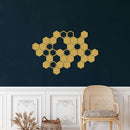 Honeycombs Metal Wall Art