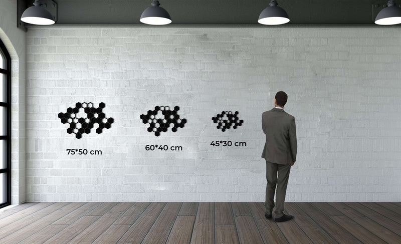 Honeycombs Metal Wall Art