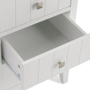 Acadian - 4 Drawer Floor Storage Cabinet - Pure White by HouseOfZazla