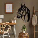 Horse Head Metal Wall Art