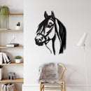 Horse Head Metal Wall Art