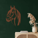 Horse Head Metal Wall Art